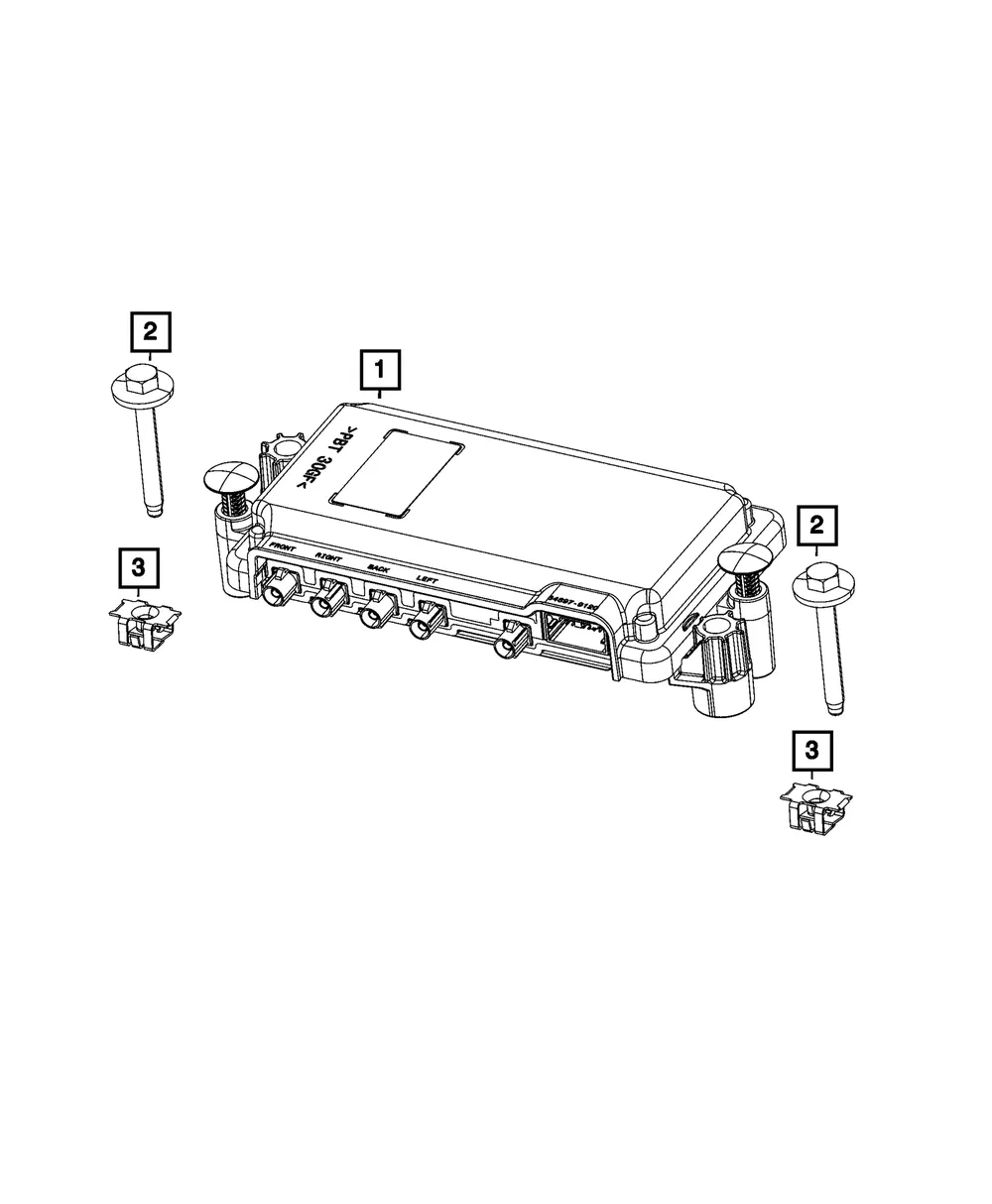 Video Processor Module - Mopar (68329740ae)