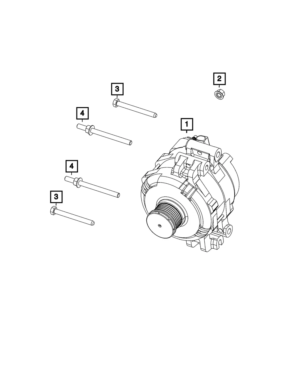 Engine Generator - Mopar (68329852AI)