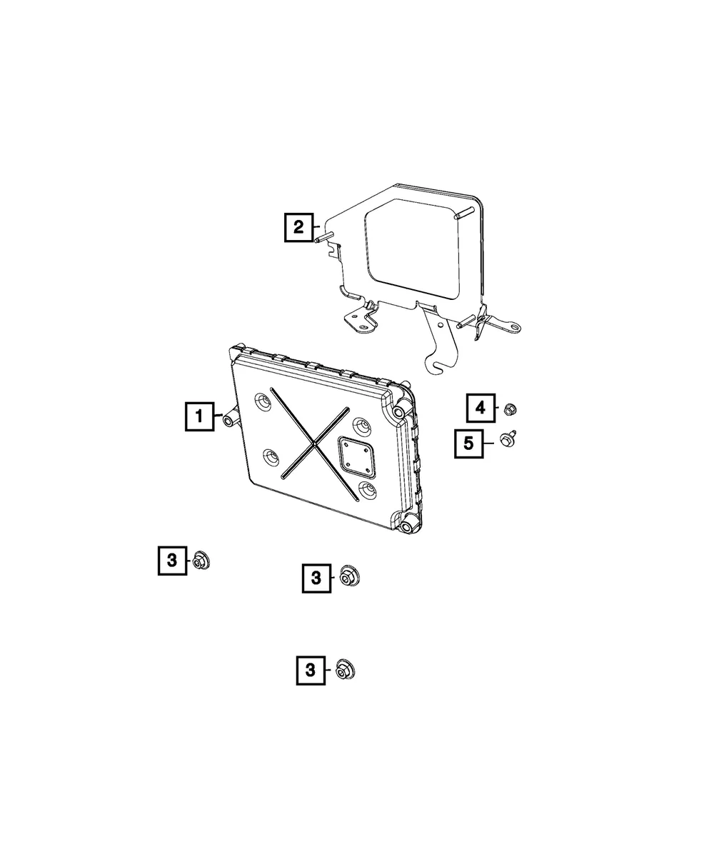 Engine Controller Module - Mopar (68330922AB)