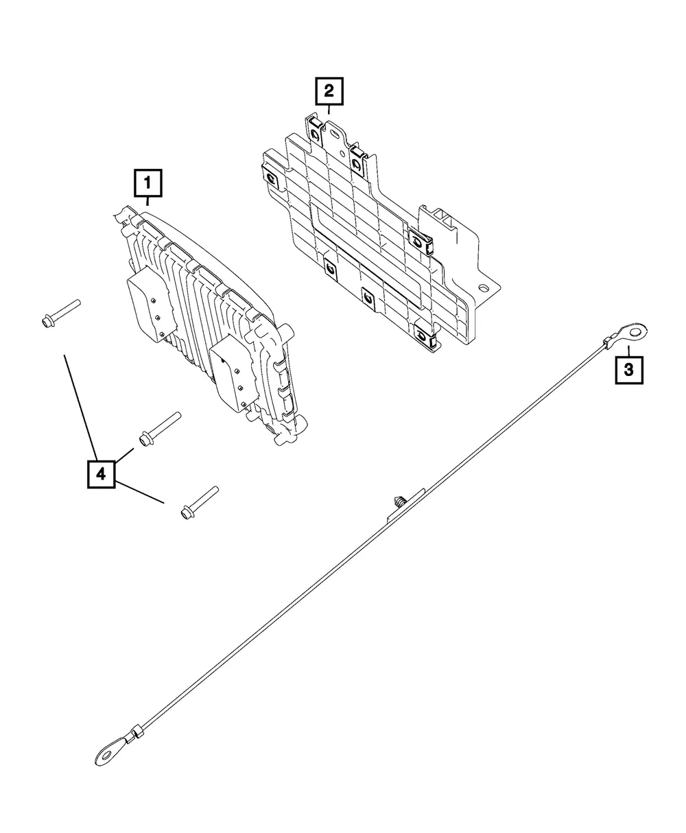 Engine Controller Module - Mopar (68331181AA)