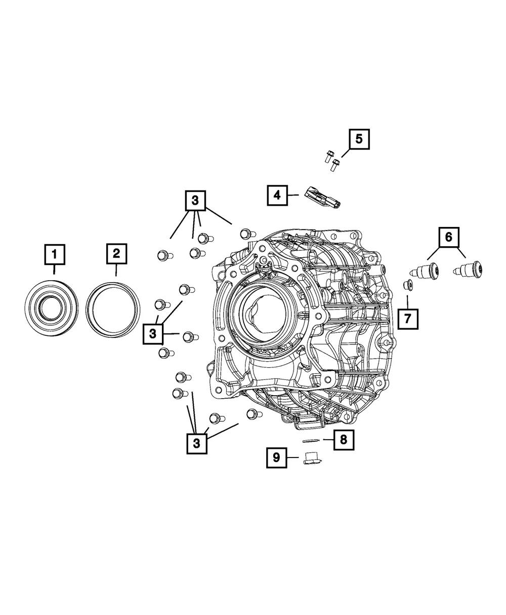 Gear Position Sensor - Mopar (68331278ab)