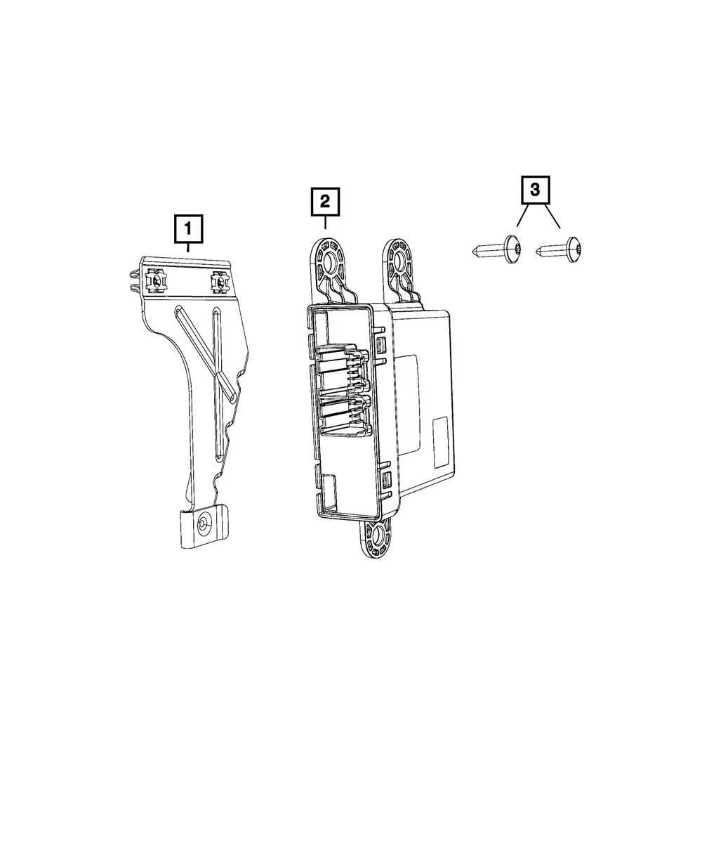 Module Bracket - Mopar (68334959ab)