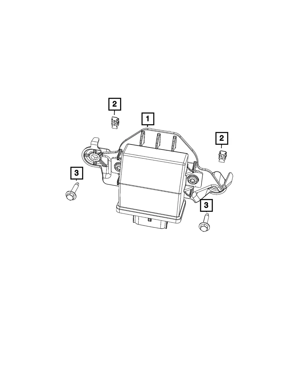 Adaptive Headlamp Module - Mopar (68335875ad)