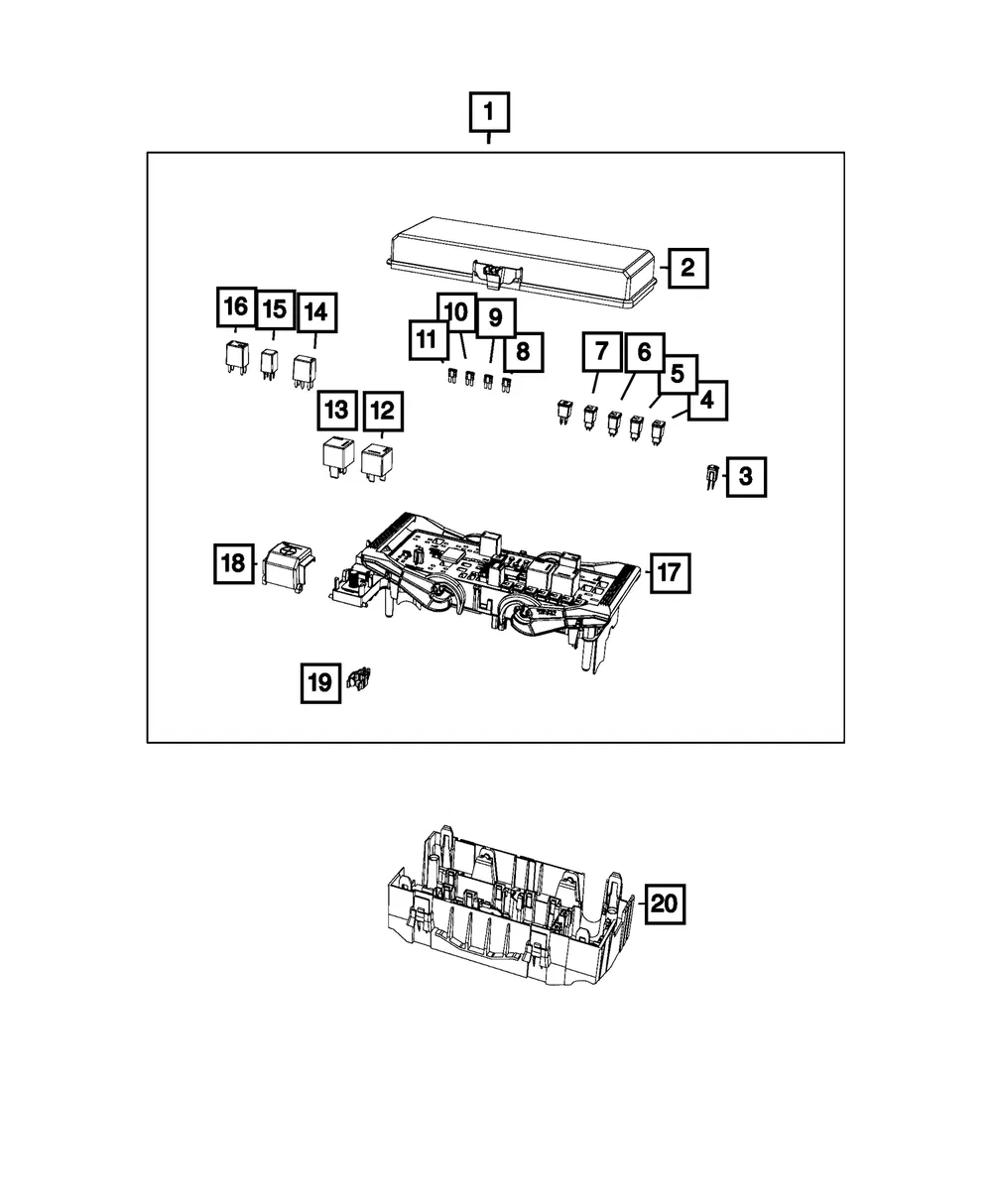 Fuse Puller - Mopar (68335898aa)
