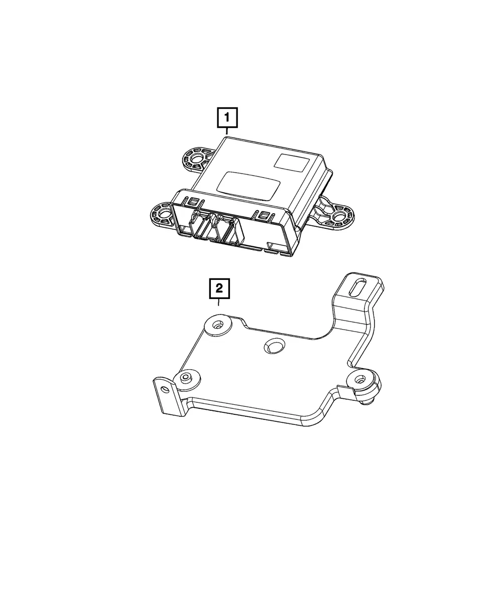 Module Bracket - Mopar (68341240ac)