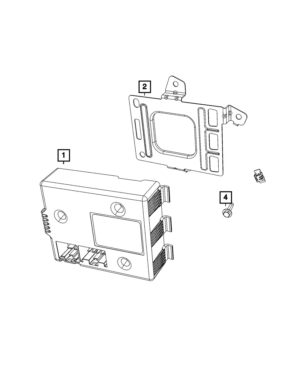 Module Bracket - Mopar (68346572AB)