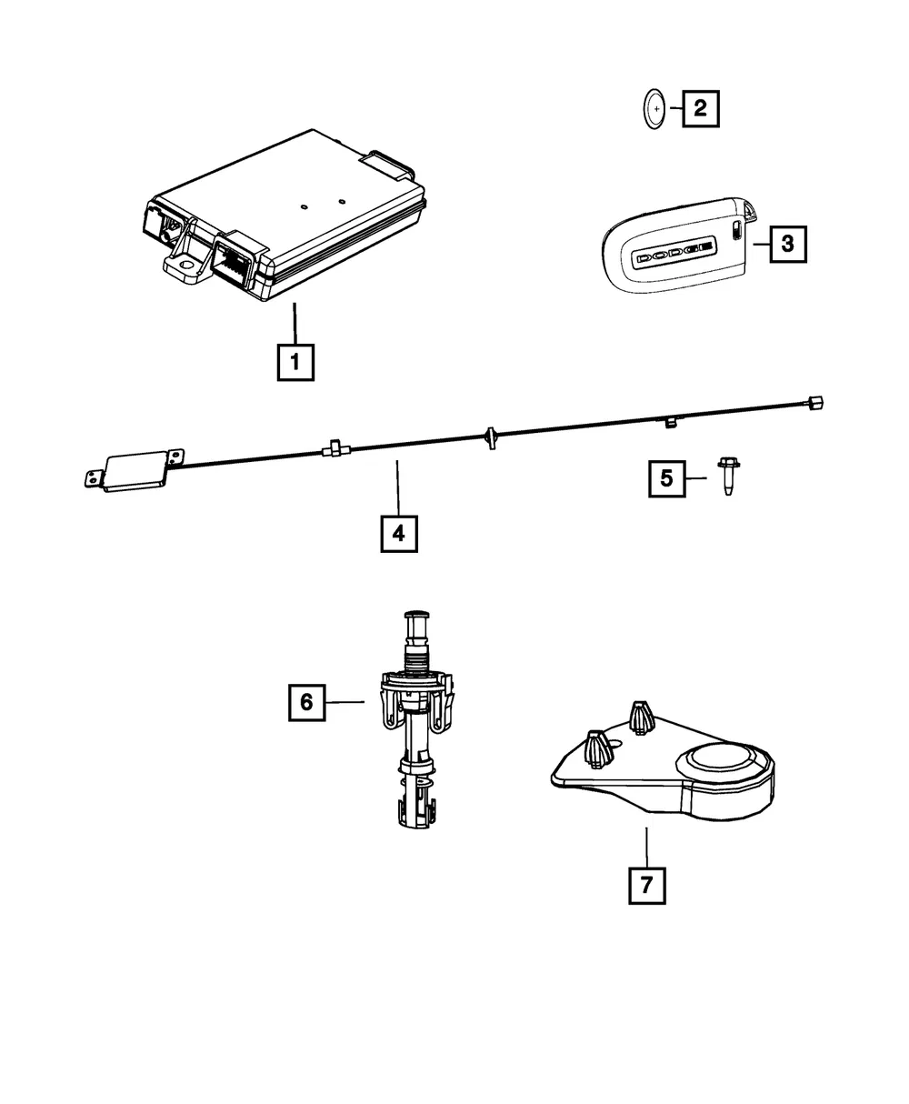 Under-Hood Switch - Mopar (68347576aa)