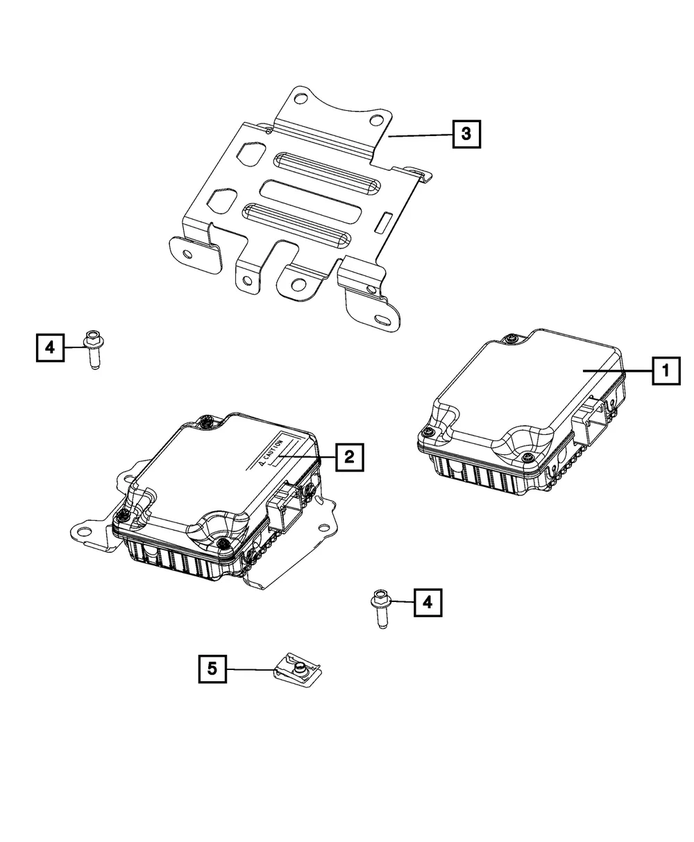 Voltage Converter Module - Mopar (68349348AA)