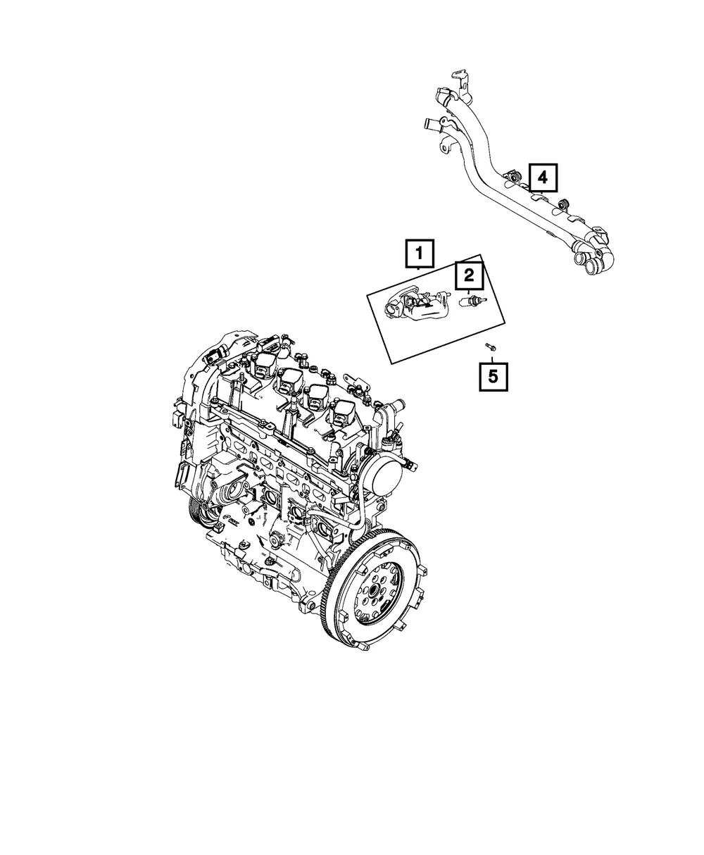 Temperature Sensor - Mopar (68358589aa)