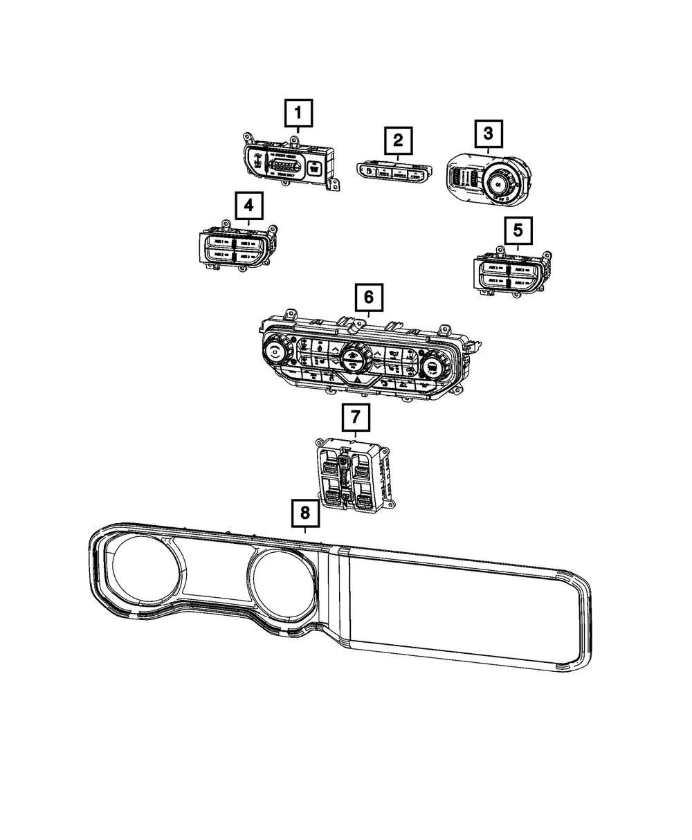 Off Road Switch - Mopar (68359091aa)