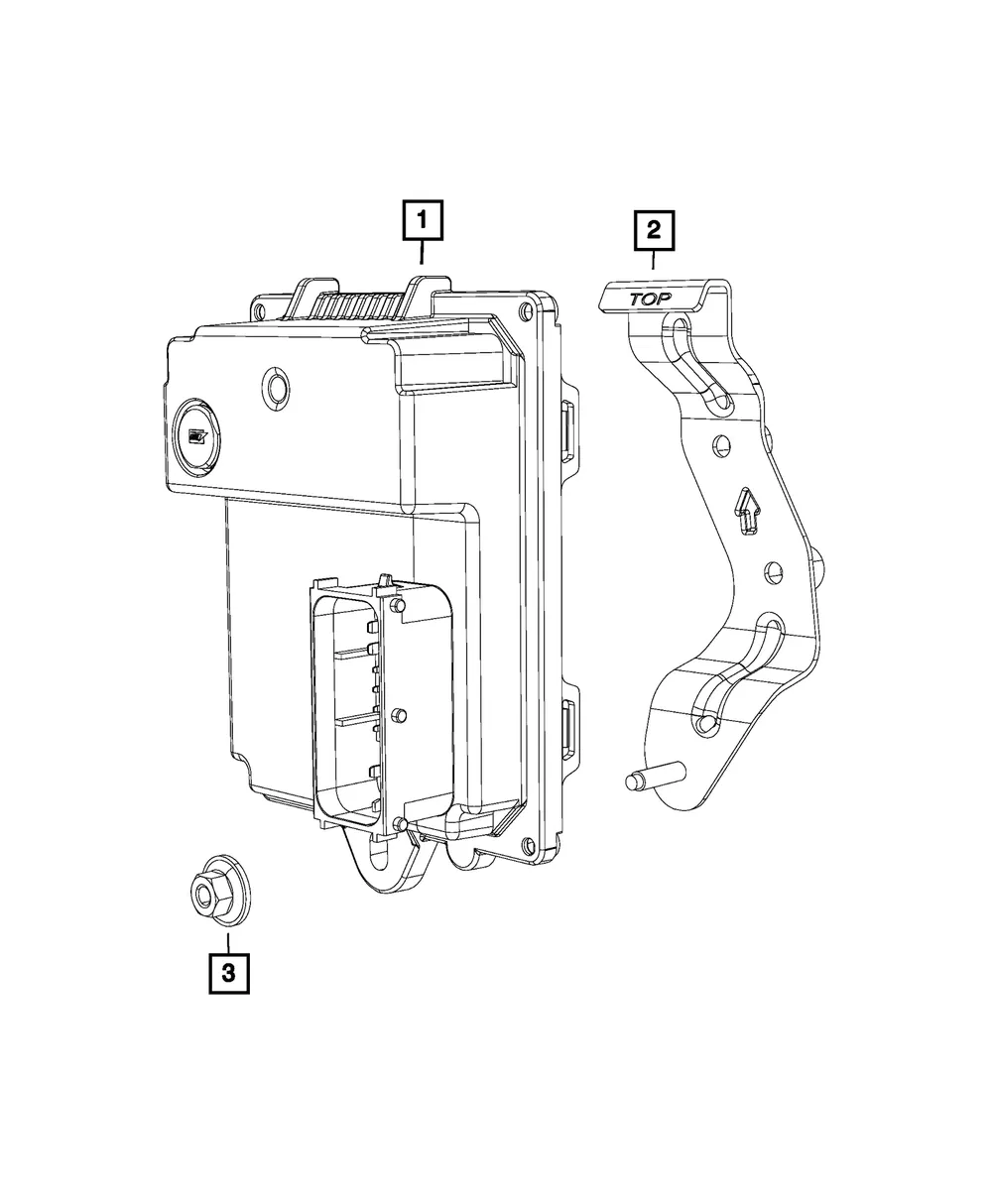 Controller Module - Mopar (68363350af)