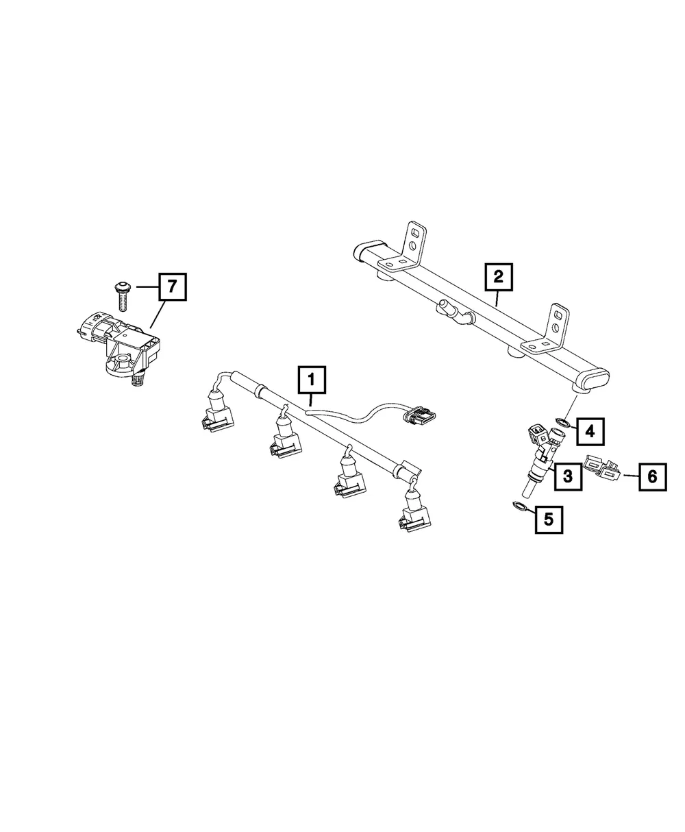 Map Sensor - Mopar (68364088aa)