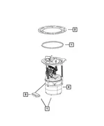 Fuel Pump/Level Unit Module Kit - Mopar (68368228AD)
