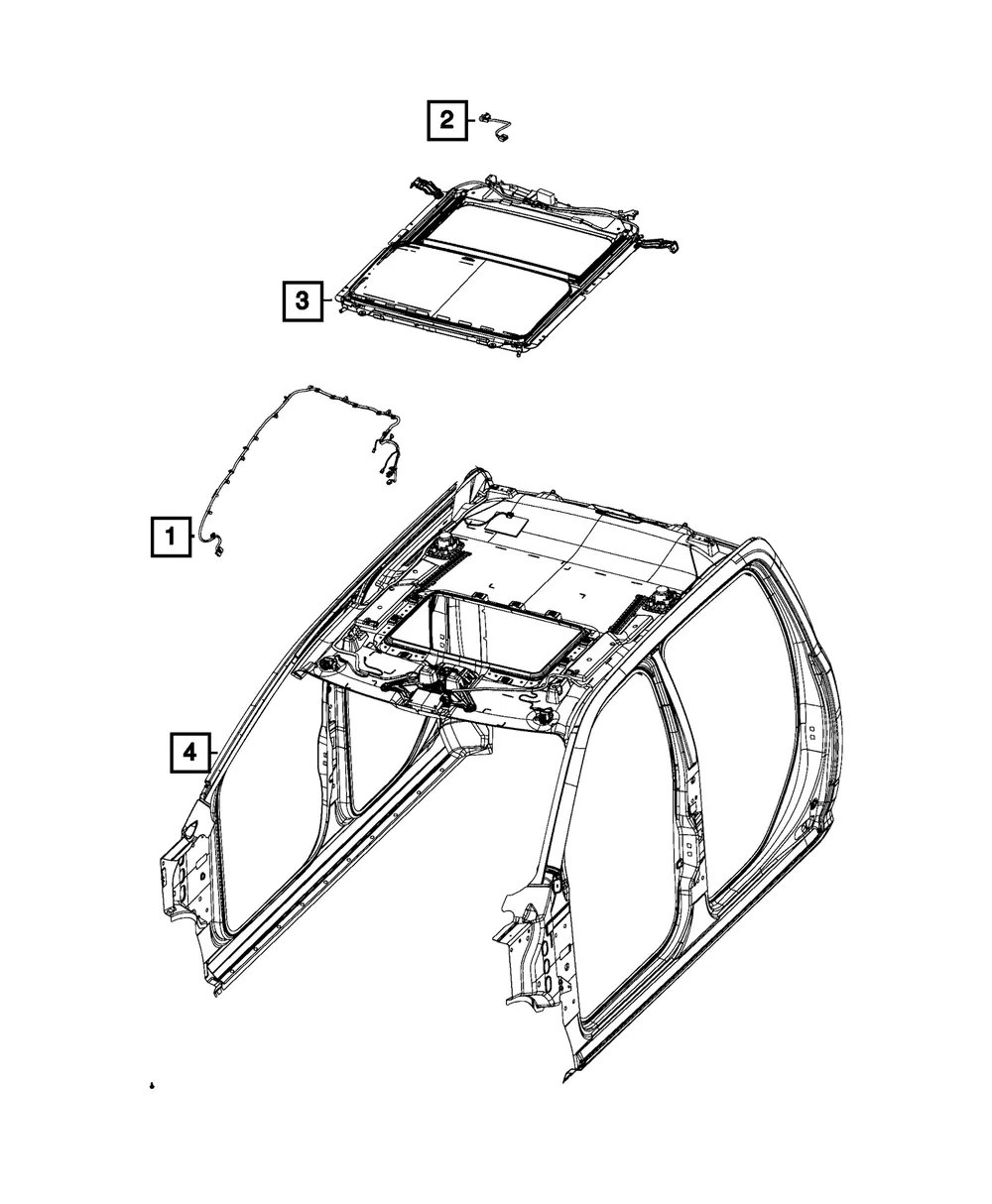 Header Wiring - Mopar (68374104aa)