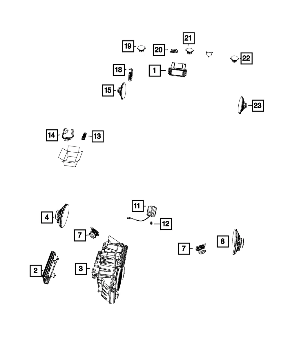 Telematics Module - Mopar (68377904aa)