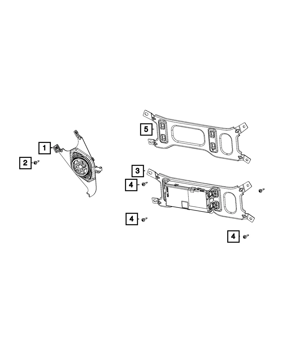 Telematics Module - Mopar (68379838ab)