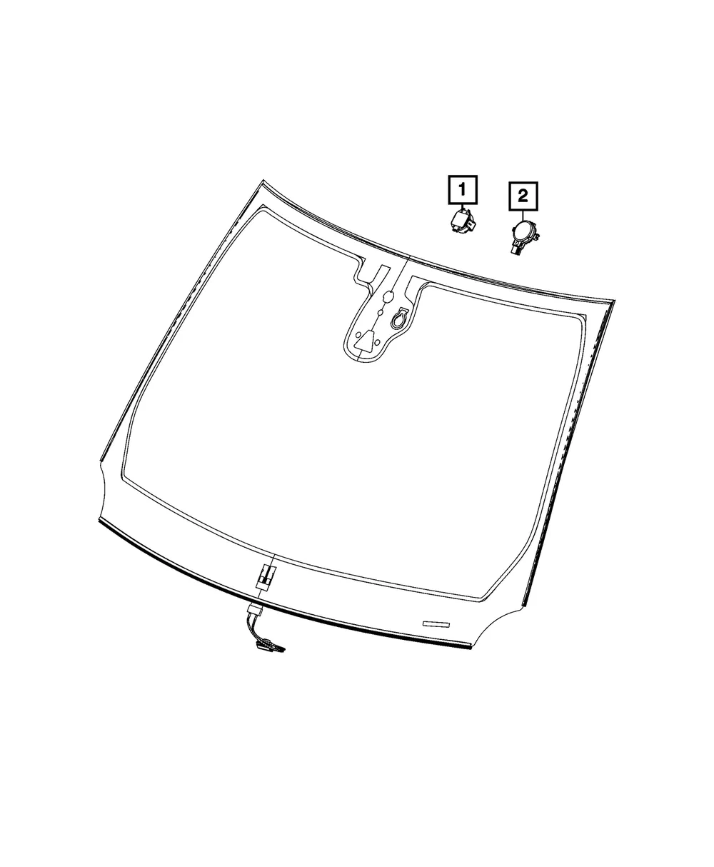 Rain Sensor - Mopar (68384225AB)