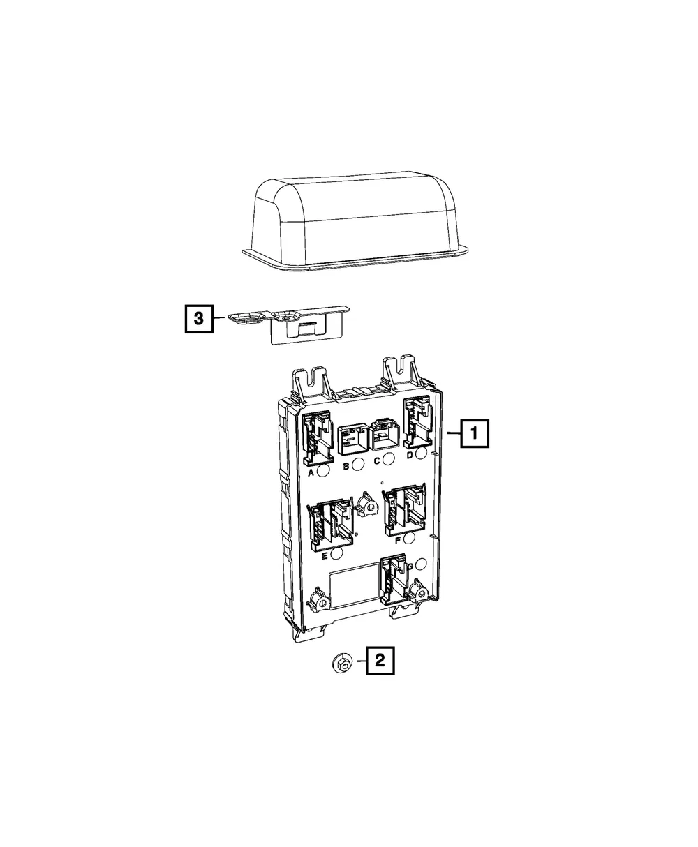Body Controller Module - Mopar (68386735ae)