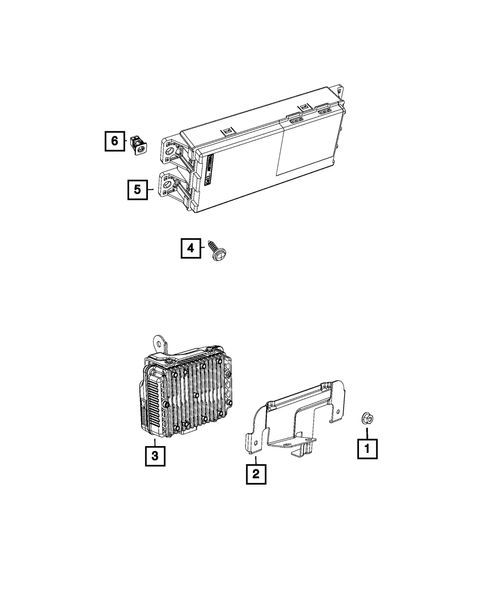Telematics Module - Mopar (68391555ab)