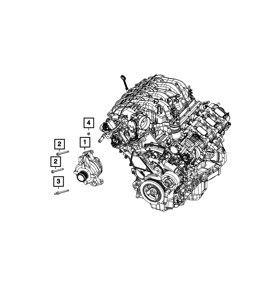 Engine Generator - Mopar (68391578AC)