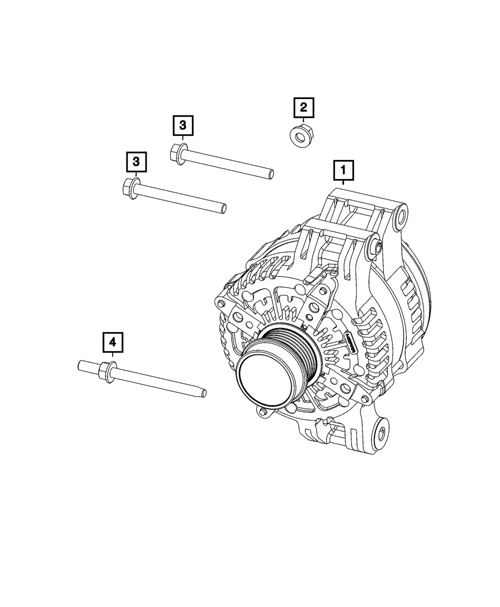 Engine Generator - Mopar (68391579ab)