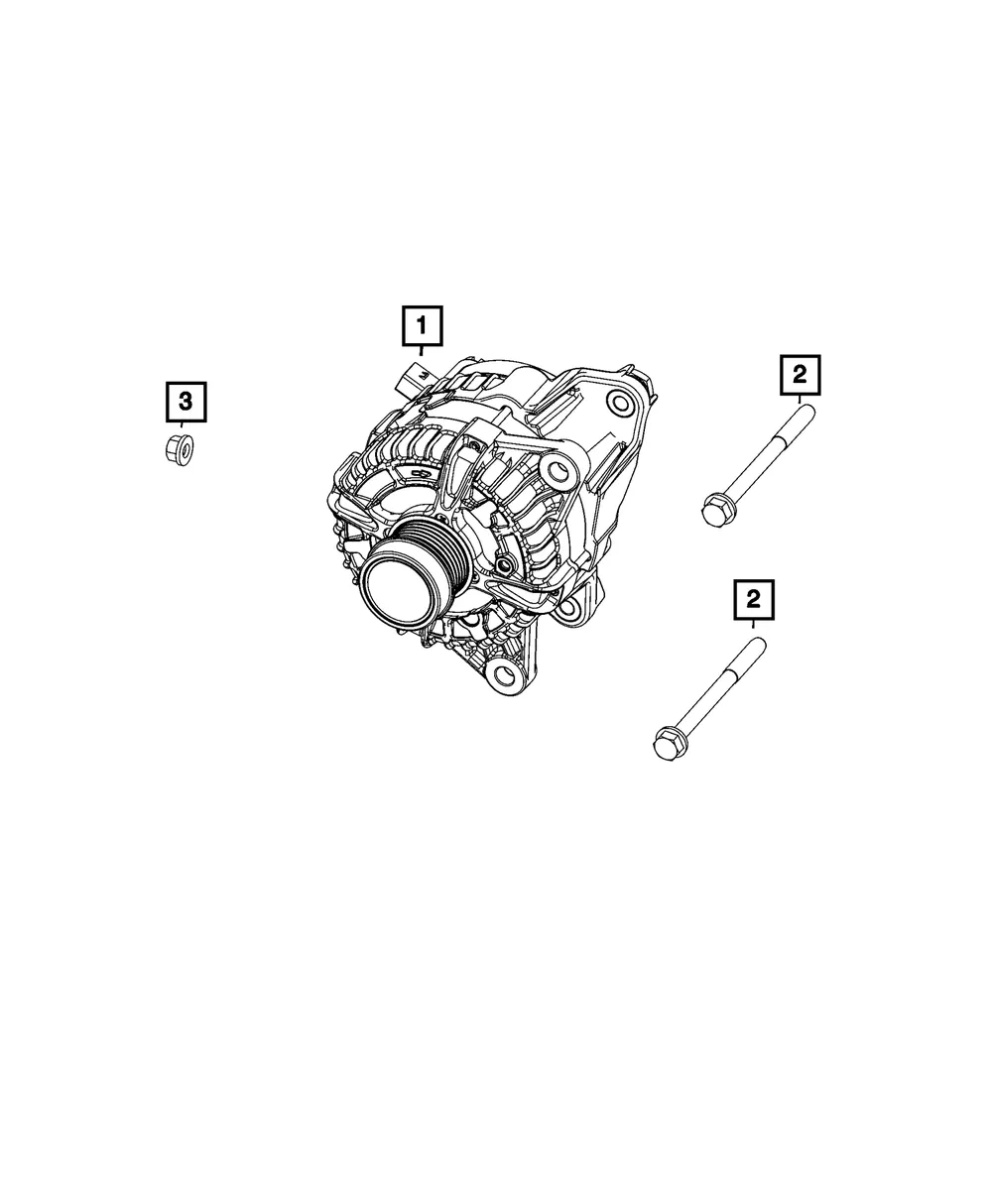 Engine Generator - Mopar (68391582aa)