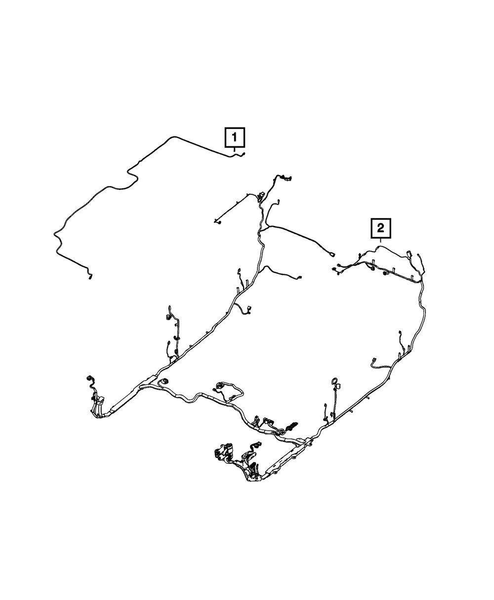 Jumper Wiring - Mopar (68396015ac)