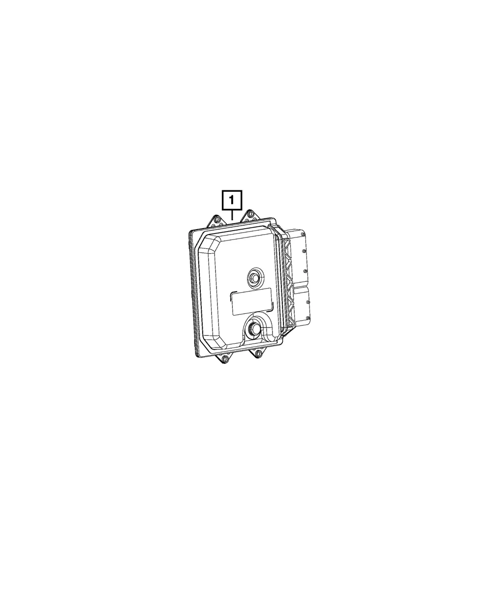 Engine Controller Module - Mopar (68398860aa)