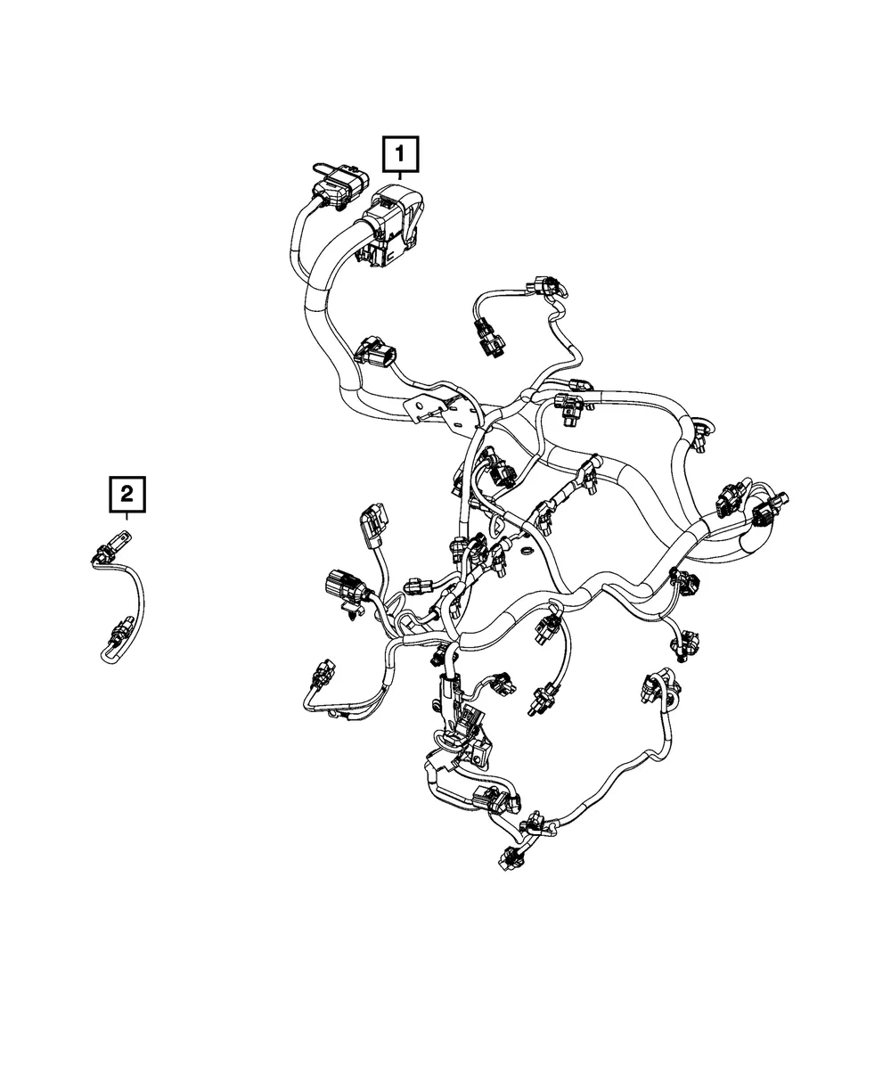 Engine Wiring - Mopar (68400400ae)