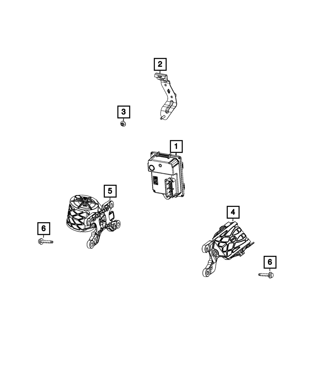 Controller Module - Mopar (68401894ac)
