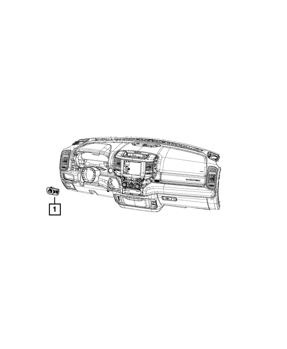 Headlamp Switch - Mopar (68401933ab)