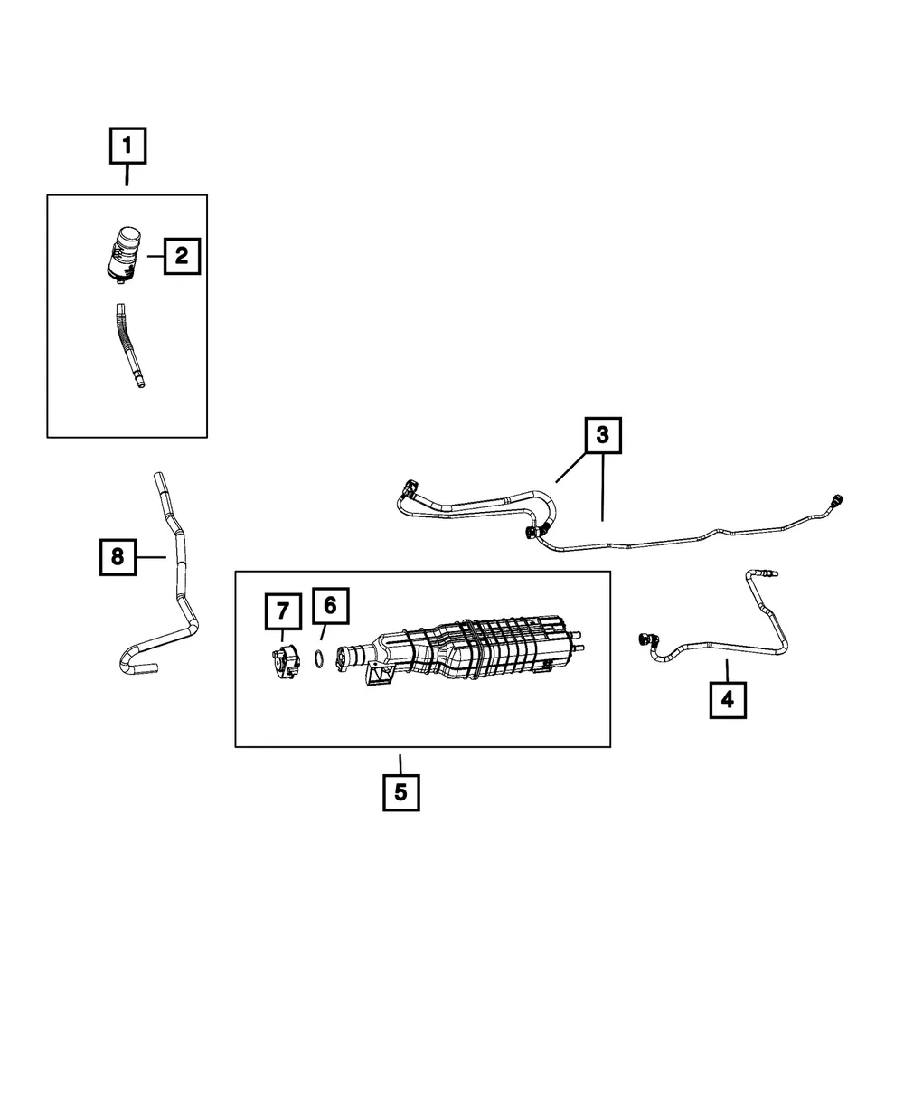 Evaporative System Integrity Module Detector - Mopar (68403000AA)