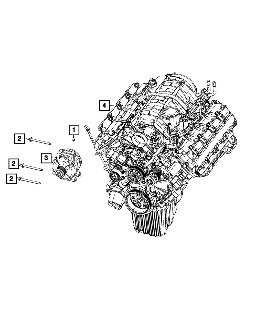 Engine Generator - Mopar (68403125ab)