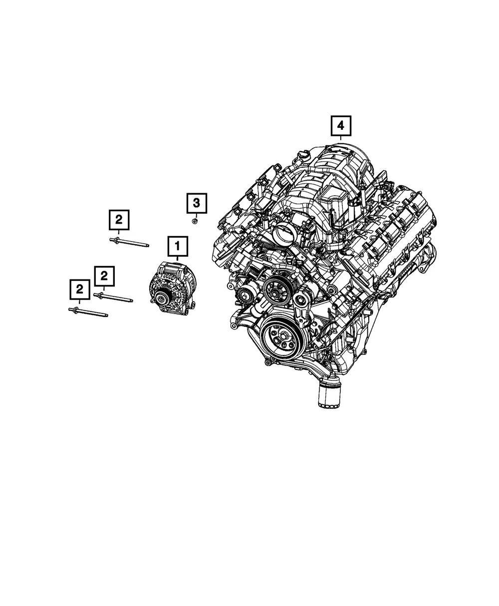 Engine Generator - Mopar (68403126ab)