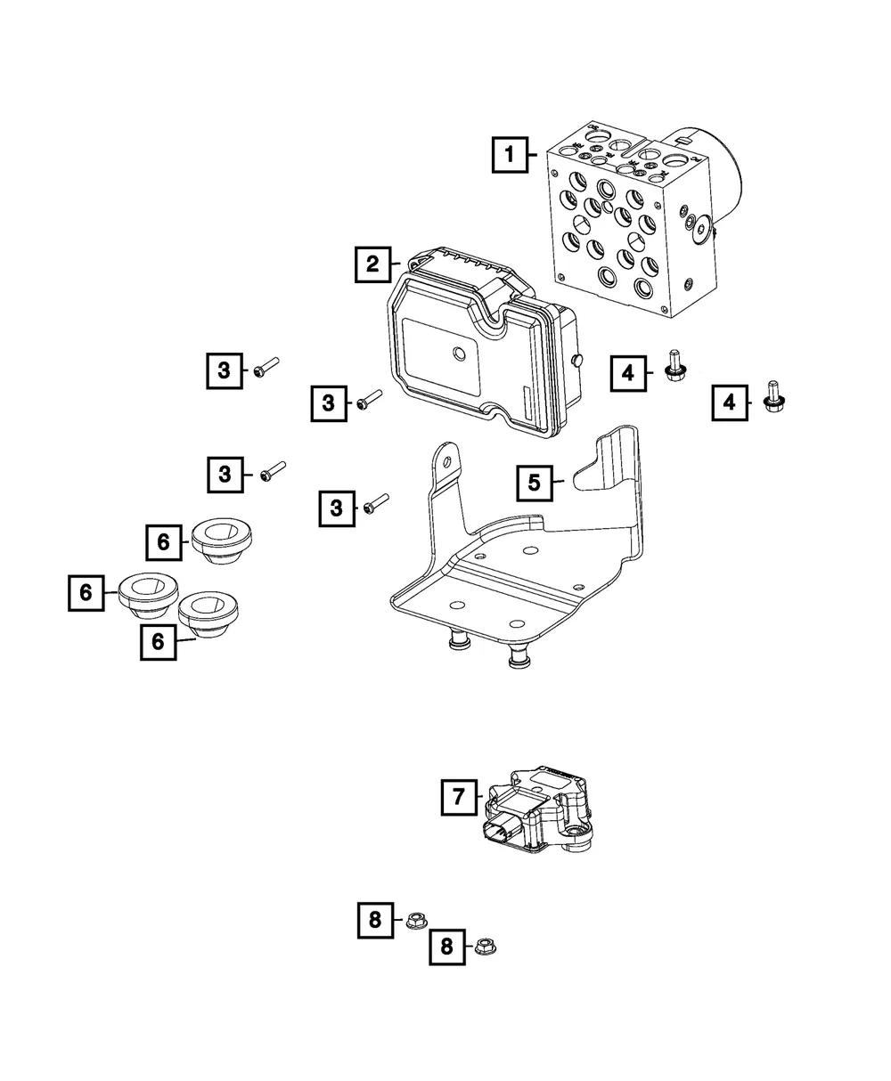 Dynamics Sensor - Mopar (68411966ab)