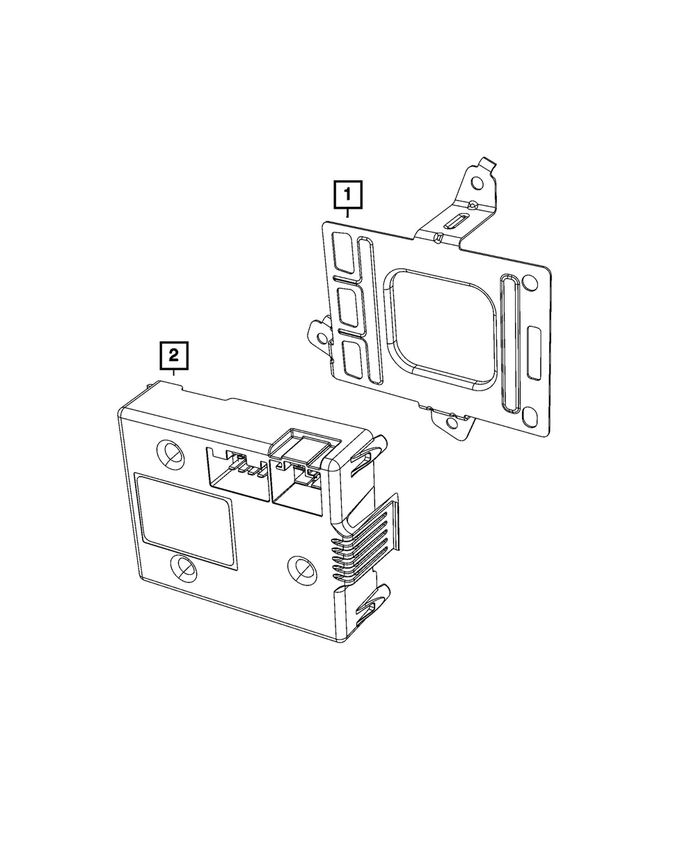 Trailer Tow Module - Mopar (68413389ac)