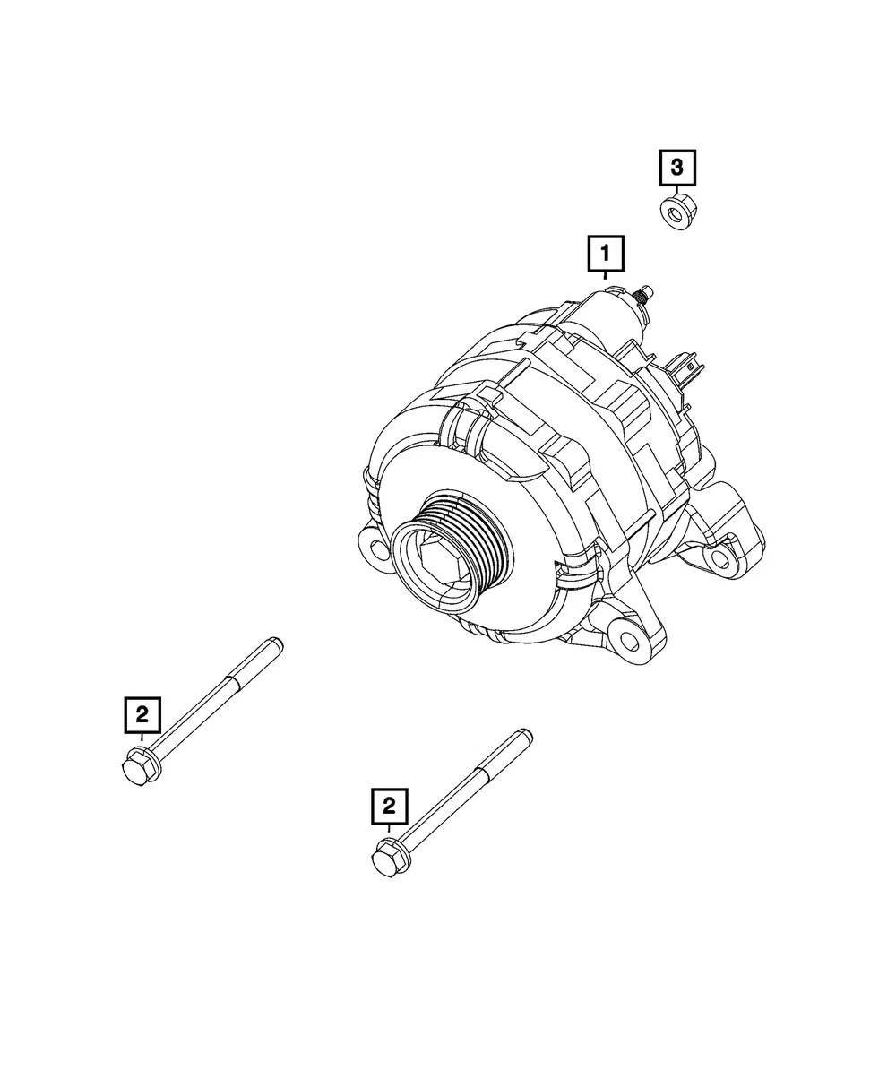 Engine Generator - Mopar (68422277ac)