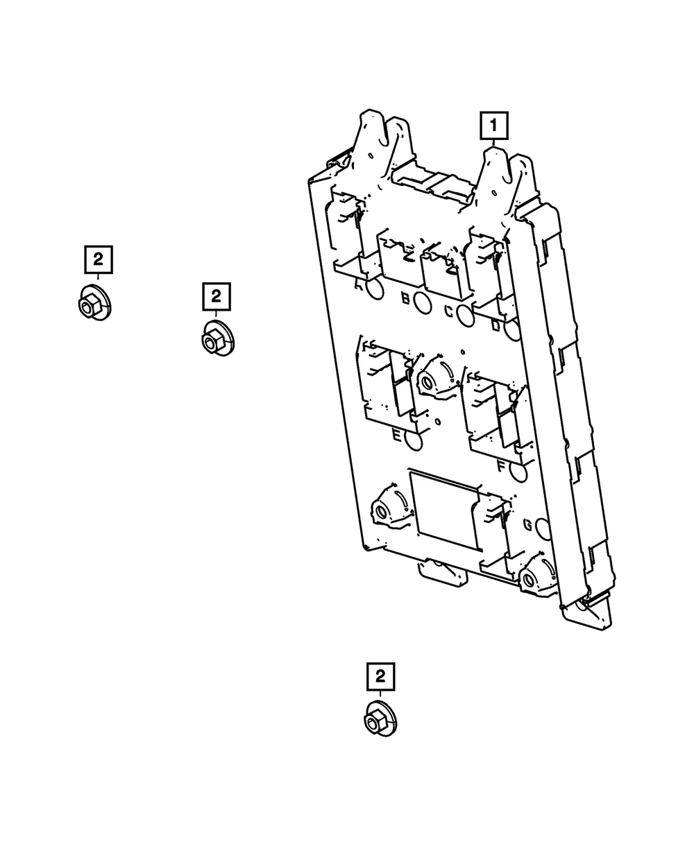 Body Controller Module - Mopar (68424593ac)
