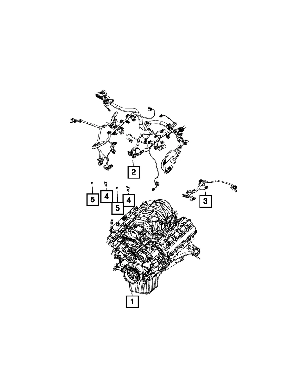 Engine Wiring - Mopar (68428601ac)