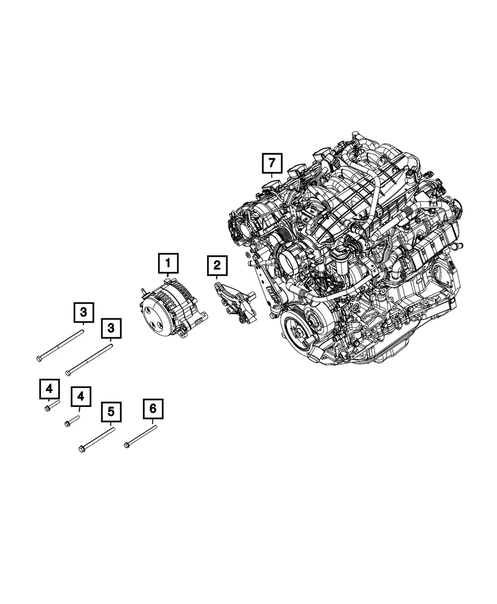 Engine Generator - Mopar (68429968AA)