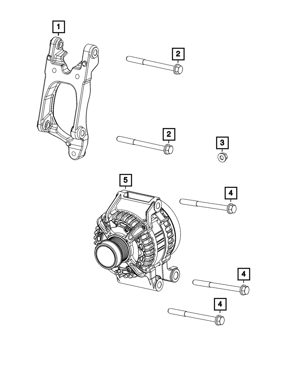 Engine Generator - Mopar (68429973AA)
