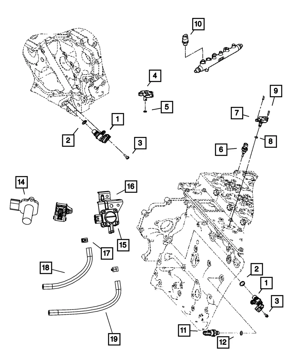 SENSOR - Mopar (68430063AA)