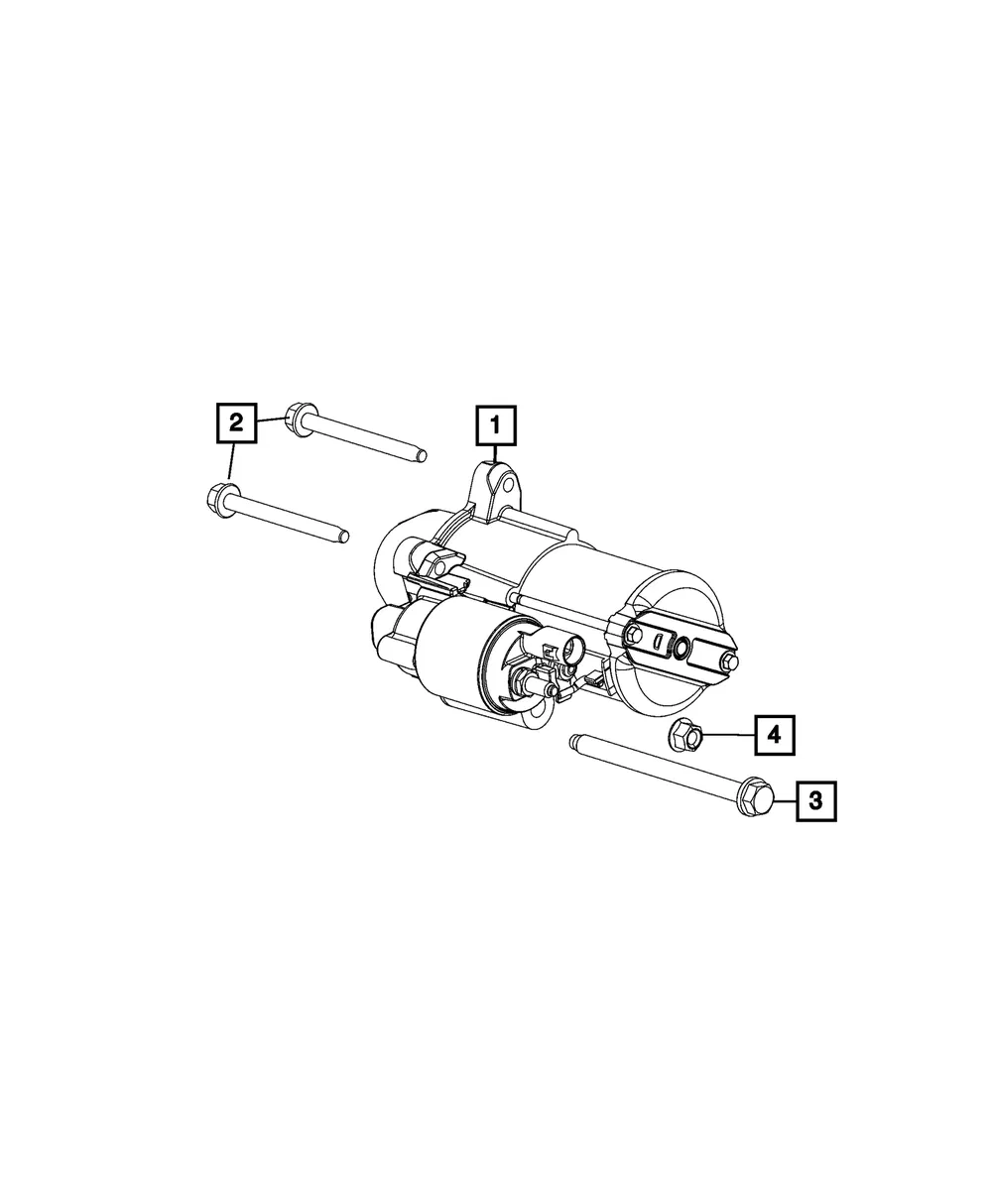 Engine Starter - Mopar (68430862AD)