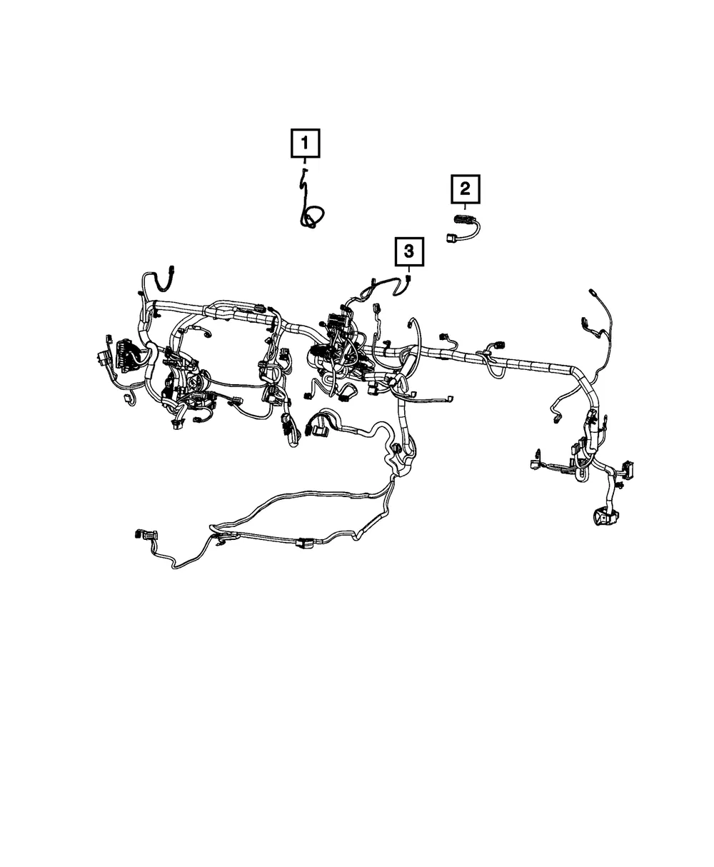 Jumper Wiring - Mopar (68433799aa)