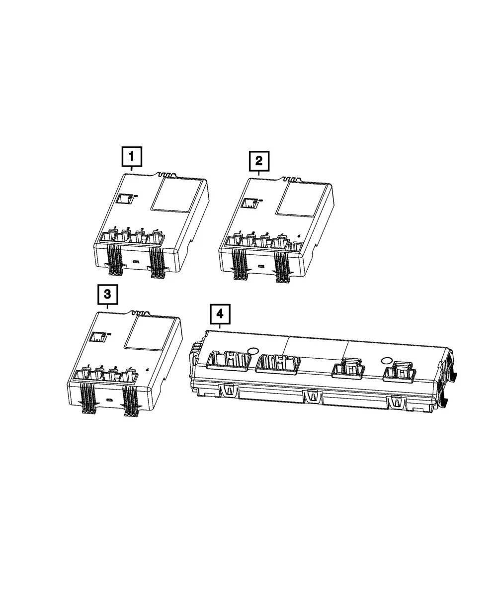 Heated Seat Module - Mopar (68433906ac)