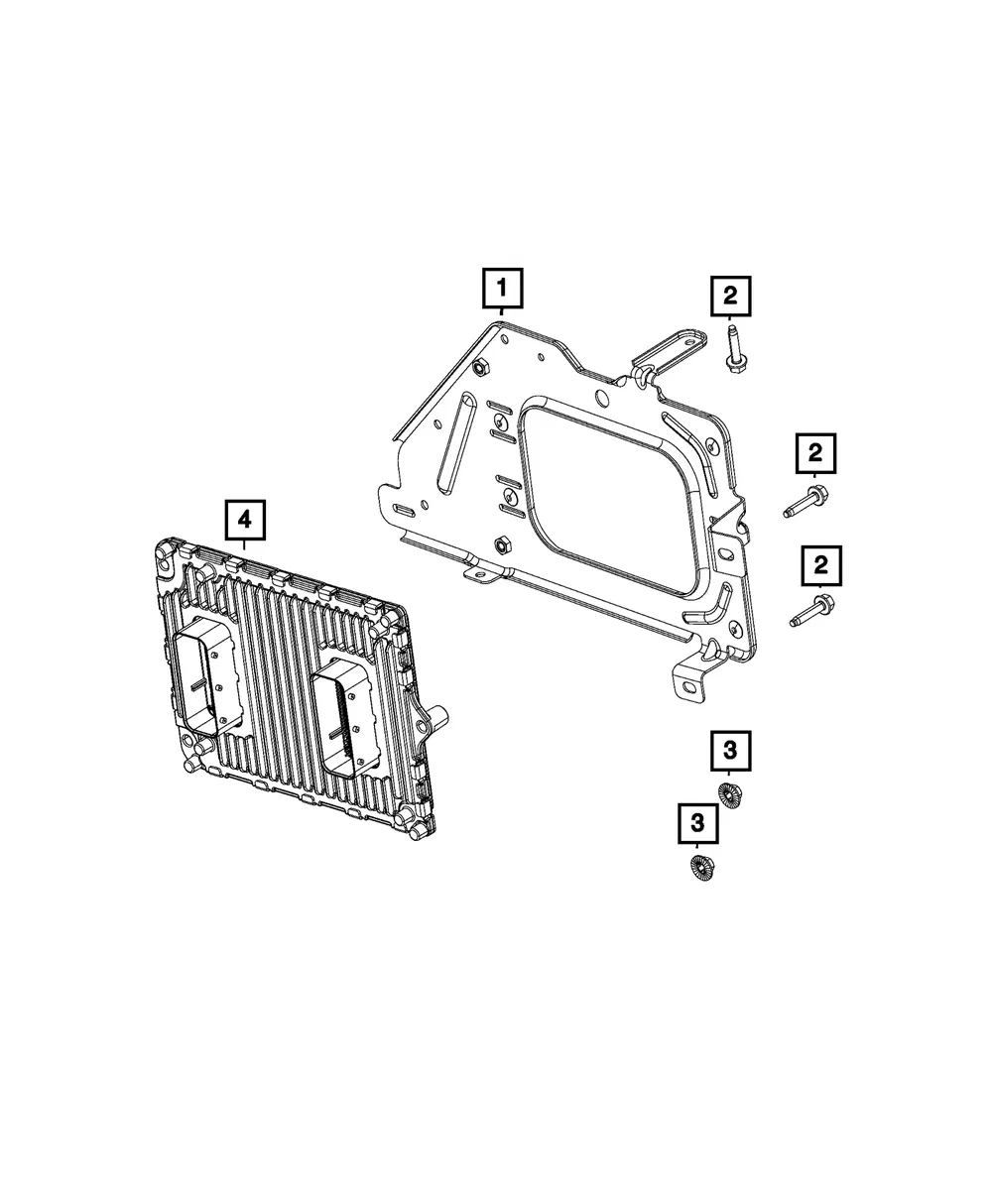 Engine Controller Module - Mopar (68434916ac)