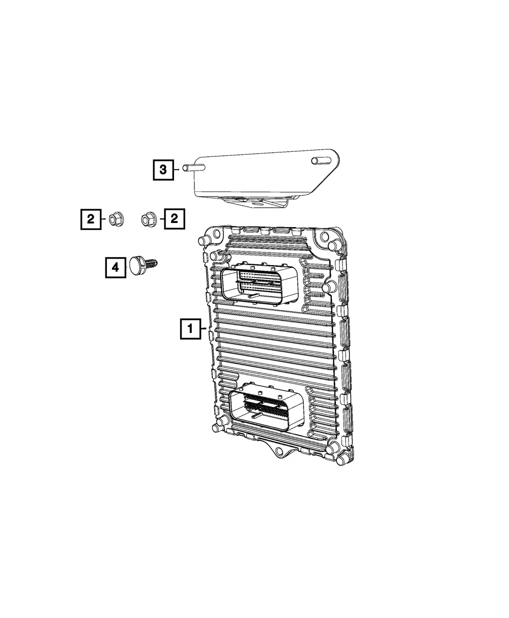 Engine Controller Module - Mopar (68434939ac)