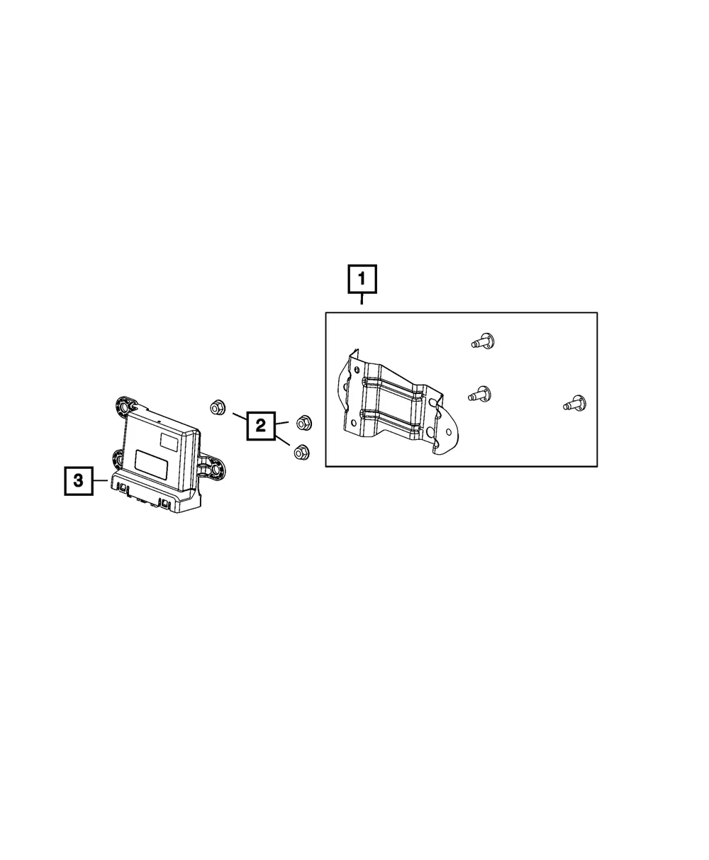 Security Gateway Module - Mopar (68439815ab)
