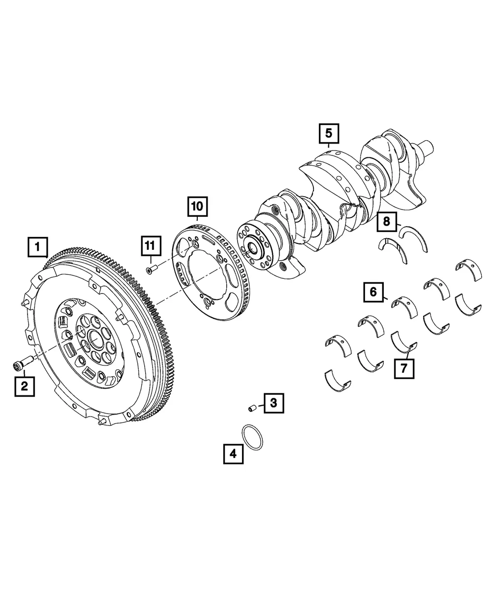 Sensor Tone Ring - Mopar (68440277aa)