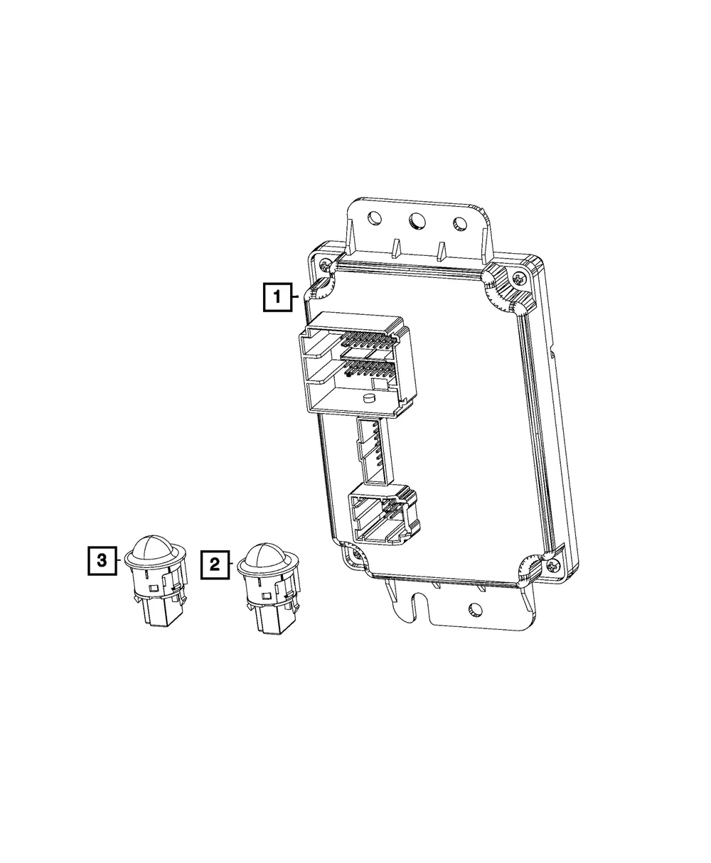 A/C And Heater Module - Mopar (68441900ad)